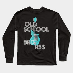 These Go To Eleven, Old School - Vintage Guitar graphic Long Sleeve T-Shirt